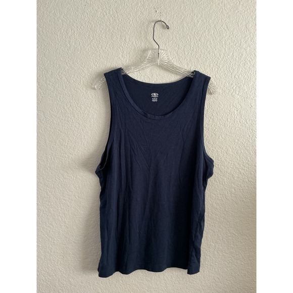Athletic Works Other - Athletic Works Tank Top Size M Blue Cove Sleeveless Activewear Crew Neck Mens